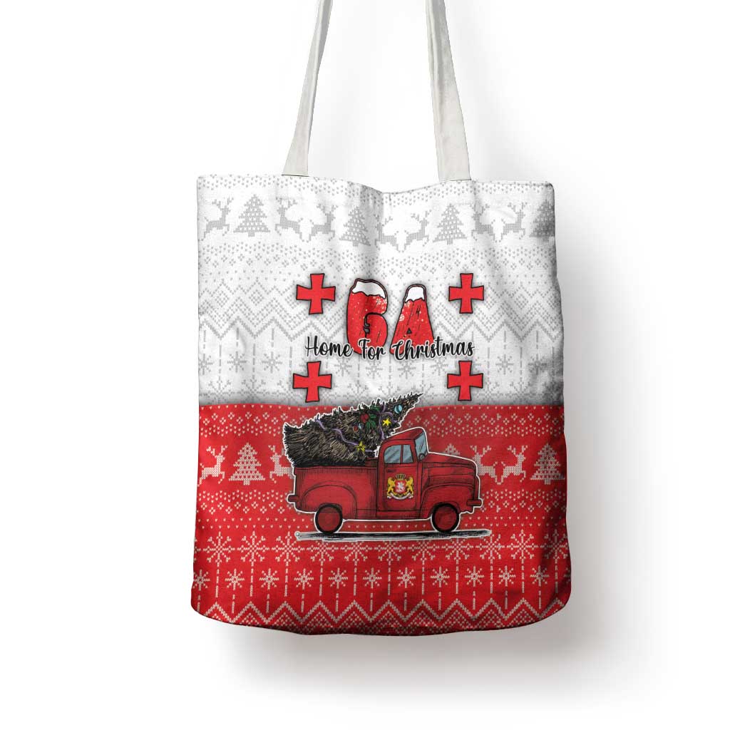 Georgia Christmas Tote Bag GA Home For Christmas - Wonder Print Shop