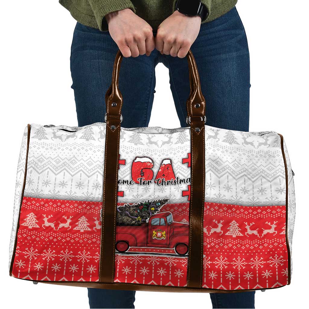 Georgia Christmas Travel Bag GA Home For Christmas - Wonder Print Shop
