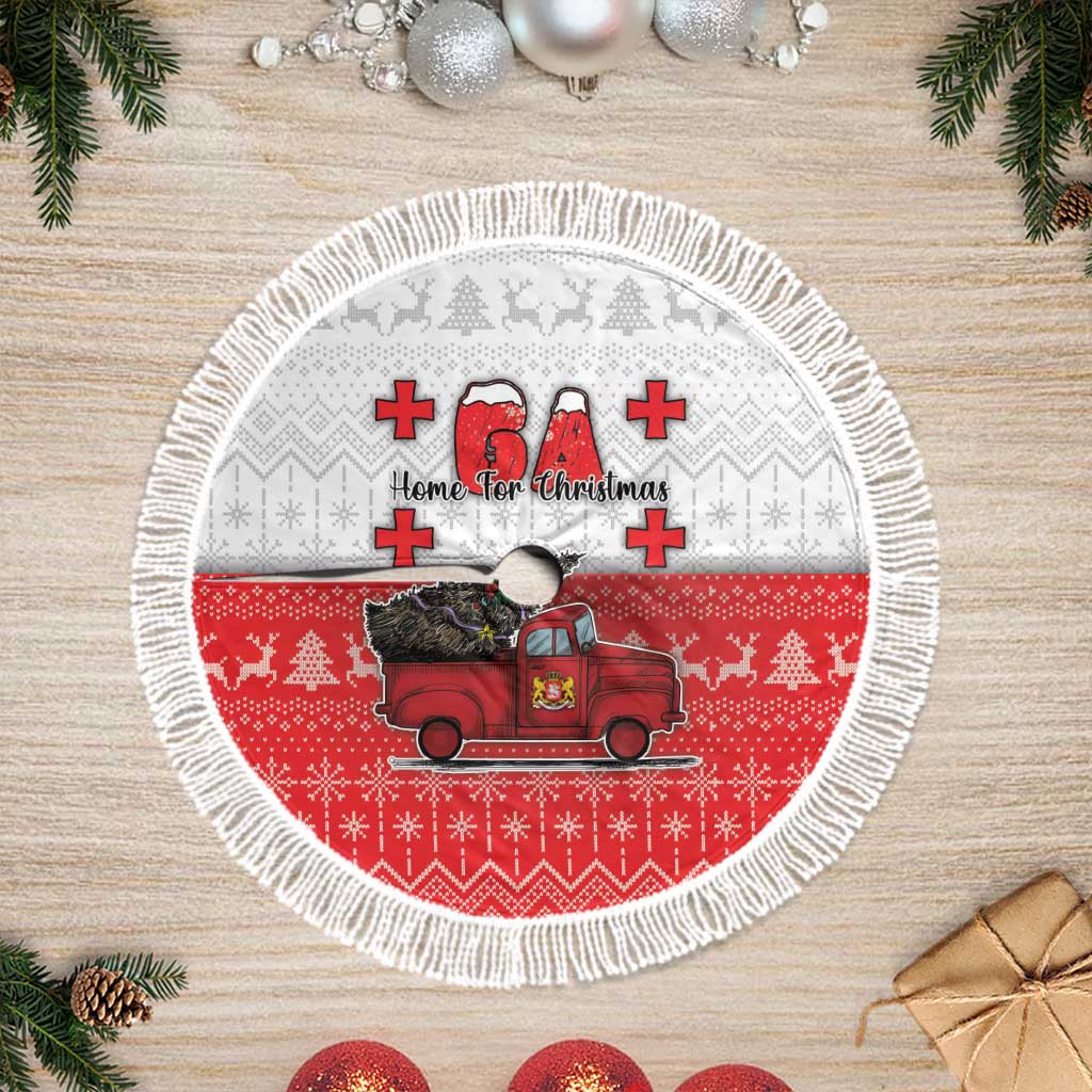 Georgia Christmas Tree Skirt GA Home For Christmas - Wonder Print Shop