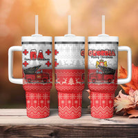 Georgia Christmas Tumbler With Handle GA Home For Christmas - Wonder Print Shop