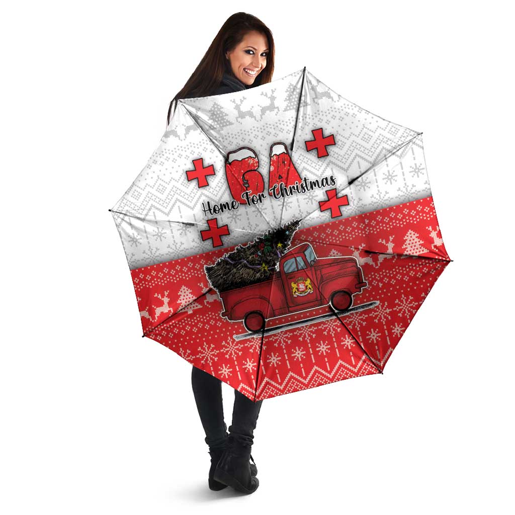 Georgia Christmas Umbrella GA Home For Christmas - Wonder Print Shop