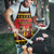 Germany Christmas Apron Saint Nicholas And Knecht Ruprecht Drink Beer - Wonder Print Shop