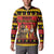 Germany Christmas Button Sweatshirt Saint Nicholas And Knecht Ruprecht Drink Beer - Wonder Print Shop