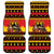 Germany Christmas Car Mats Saint Nicholas And Knecht Ruprecht Drink Beer - Wonder Print Shop