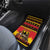 Germany Christmas Car Mats Saint Nicholas And Knecht Ruprecht Drink Beer - Wonder Print Shop