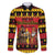Germany Christmas Family Matching Long Sleeve Bodycon Dress and Hawaiian Shirt Saint Nicholas And Knecht Ruprecht Drink Beer - Wonder Print Shop