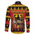 Germany Christmas Family Matching Off Shoulder Short Dress and Hawaiian Shirt Saint Nicholas And Knecht Ruprecht Drink Beer - Wonder Print Shop
