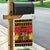 Germany Christmas Garden Flag Saint Nicholas And Knecht Ruprecht Drink Beer - Wonder Print Shop