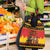 Germany Christmas Grocery Bag Saint Nicholas And Knecht Ruprecht Drink Beer - Wonder Print Shop