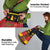 Germany Christmas Grocery Bag Saint Nicholas And Knecht Ruprecht Drink Beer - Wonder Print Shop