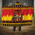 Germany Christmas Hooded Blanket Saint Nicholas And Knecht Ruprecht Drink Beer - Wonder Print Shop