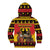 Germany Christmas Kid Hoodie Saint Nicholas And Knecht Ruprecht Drink Beer - Wonder Print Shop