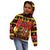 Germany Christmas Kid Hoodie Saint Nicholas And Knecht Ruprecht Drink Beer - Wonder Print Shop