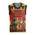 Germany Christmas Knitted V-Neck Vest Saint Nicholas And Knecht Ruprecht Drink Beer - Wonder Print Shop