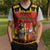 Germany Christmas Knitted V-Neck Vest Saint Nicholas And Knecht Ruprecht Drink Beer - Wonder Print Shop