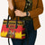 Germany Christmas Leather Bag Saint Nicholas And Knecht Ruprecht Drink Beer - Wonder Print Shop