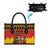 Germany Christmas Leather Bag Saint Nicholas And Knecht Ruprecht Drink Beer - Wonder Print Shop