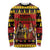Germany Christmas Long Sleeve Shirt Saint Nicholas And Knecht Ruprecht Drink Beer - Wonder Print Shop