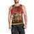 Germany Christmas Men Tank Top Saint Nicholas And Knecht Ruprecht Drink Beer - Wonder Print Shop