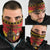 Germany Christmas Neck Gaiter Saint Nicholas And Knecht Ruprecht Drink Beer - Wonder Print Shop