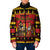 Germany Christmas Padded Jacket Saint Nicholas And Knecht Ruprecht Drink Beer - Wonder Print Shop