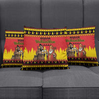 Germany Christmas Pillow Cover Saint Nicholas And Knecht Ruprecht Drink Beer - Wonder Print Shop