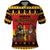 Germany Christmas Polo Shirt Saint Nicholas And Knecht Ruprecht Drink Beer - Wonder Print Shop