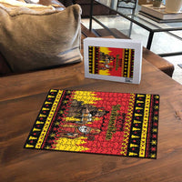 Germany Christmas Puzzle Saint Nicholas And Knecht Ruprecht Drink Beer - Wonder Print Shop