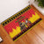 Germany Christmas Rubber Doormat Saint Nicholas And Knecht Ruprecht Drink Beer - Wonder Print Shop