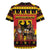 Germany Christmas Rugby Jersey Saint Nicholas And Knecht Ruprecht Drink Beer - Wonder Print Shop