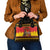 Germany Christmas Shoulder Handbag Saint Nicholas And Knecht Ruprecht Drink Beer - Wonder Print Shop