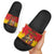 Germany Christmas Slide Sandals Saint Nicholas And Knecht Ruprecht Drink Beer - Wonder Print Shop
