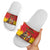 Germany Christmas Slide Sandals Saint Nicholas And Knecht Ruprecht Drink Beer - Wonder Print Shop