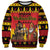 Germany Christmas Sweatshirt Saint Nicholas And Knecht Ruprecht Drink Beer - Wonder Print Shop