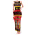 Germany Christmas Tank Maxi Dress Saint Nicholas And Knecht Ruprecht Drink Beer - Wonder Print Shop