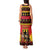 Germany Christmas Tank Maxi Dress Saint Nicholas And Knecht Ruprecht Drink Beer - Wonder Print Shop