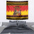 Germany Christmas Tapestry Saint Nicholas And Knecht Ruprecht Drink Beer - Wonder Print Shop