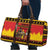 Germany Christmas Travel Bag Saint Nicholas And Knecht Ruprecht Drink Beer - Wonder Print Shop