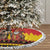 Germany Christmas Tree Skirt Saint Nicholas And Knecht Ruprecht Drink Beer - Wonder Print Shop