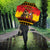 Germany Christmas Umbrella Saint Nicholas And Knecht Ruprecht Drink Beer - Wonder Print Shop