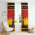 Germany Christmas Window Curtain Saint Nicholas And Knecht Ruprecht Drink Beer - Wonder Print Shop