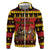 Germany Christmas Zip Hoodie Saint Nicholas And Knecht Ruprecht Drink Beer - Wonder Print Shop