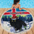 Iceland Christmas Beach Blanket Yule Cat Gledileg Jol - Wonder Print Shop