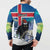 Iceland Christmas Button Sweatshirt Yule Cat Gledileg Jol - Wonder Print Shop