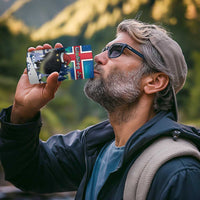 Iceland Christmas 4 in 1 Can Cooler Tumbler Yule Cat Gledileg Jol - Wonder Print Shop