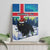 Iceland Christmas Canvas Wall Art Yule Cat Gledileg Jol - Wonder Print Shop