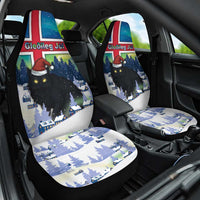 Iceland Christmas Car Seat Cover Yule Cat Gledileg Jol - Wonder Print Shop