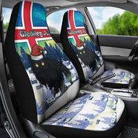 Iceland Christmas Car Seat Cover Yule Cat Gledileg Jol - Wonder Print Shop