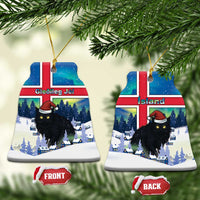 Iceland Christmas Ceramic Ornament Yule Cat Gledileg Jol - Wonder Print Shop