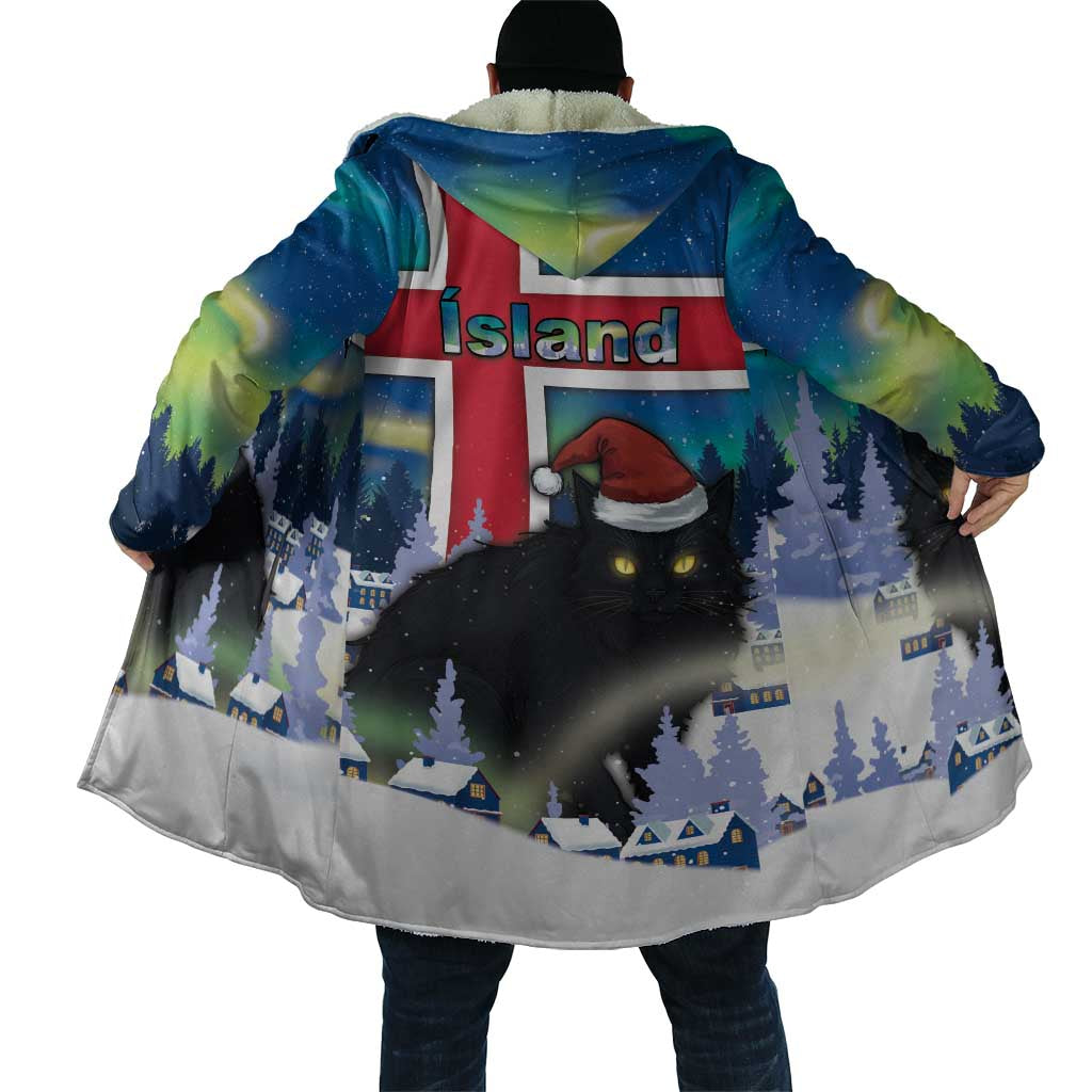 Iceland Christmas Cloak Yule Cat Gledileg Jol - Wonder Print Shop